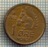 5780 MONEDA - NORVEGIA (NORGE) - 1 ORE - ANUL 1962 -starea care se vede