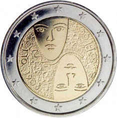 FINLANDA moneda 2 euro comemorativa 2006 - UNC foto