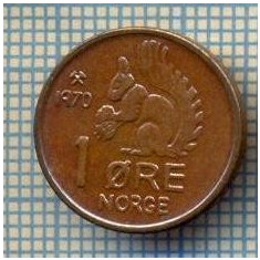 5742 MONEDA - NORVEGIA (NORGE) - 1 ORE - ANUL 1970 -starea care se vede