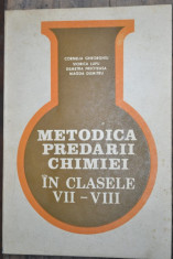 Metodica predarii chimiei-clasele VII-VIII foto