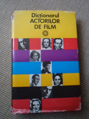 Dictionarul actorilor de film cinematografie actori filme ilustrat hobby 1977 foto