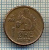 5718 MONEDA - NORVEGIA (NORGE) - 1 ORE - ANUL 1966 -starea care se vede