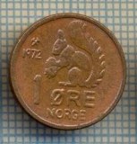 5720 MONEDA - NORVEGIA (NORGE) - 1 ORE - ANUL 1972 -starea care se vede