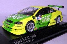 Minichamps OPEL Astra V8 coupe OASE DTM 2001 1:43 foto