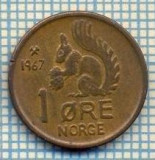 5748 MONEDA - NORVEGIA (NORGE) - 1 ORE - ANUL 1967 -starea care se vede