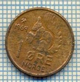5737 MONEDA - NORVEGIA (NORGE) - 1 ORE - ANUL 1969 -starea care se vede