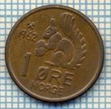 5775 MONEDA - NORVEGIA (NORGE) - 1 ORE - ANUL 1962 -starea care se vede