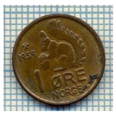 5786 MONEDA - NORVEGIA (NORGE) - 1 ORE - ANUL 1959 -starea care se vede