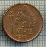 5730 MONEDA - NORVEGIA (NORGE) - 1 ORE - ANUL 1970 -starea care se vede