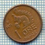 5785 MONEDA - NORVEGIA (NORGE) - 1 ORE - ANUL 1971 -starea care se vede