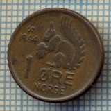 5722 MONEDA - NORVEGIA (NORGE) - 1 ORE - ANUL 1964 -starea care se vede