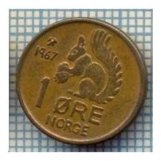 5743 MONEDA - NORVEGIA (NORGE) - 1 ORE - ANUL 1967 -starea care se vede