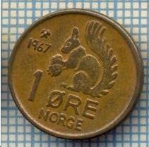 5743 MONEDA - NORVEGIA (NORGE) - 1 ORE - ANUL 1967 -starea care se vede foto