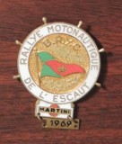 MEDALIE BELGIA - RALIUL MOTONAUTIC DE LA L&#039;ESCAUT 1969