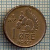 5751 MONEDA - NORVEGIA (NORGE) - 1 ORE - ANUL 1965 -starea care se vede