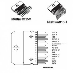 AMPLIFICATOR AUDIO PTR. AUTO, 2X30W DUAL/QUAD foto