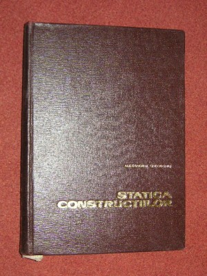 Statica constructiilor - Alexandru Gheorghiu foto