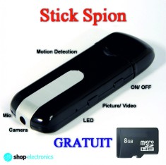 Camera Spion HD720 ascunsa in Memory Stick + Card 16GB, Garantie 12 luni!!! foto