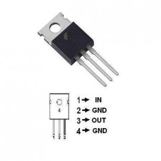 STABILIZATOR TENSIUNE POZITIVA 7815 15V foto