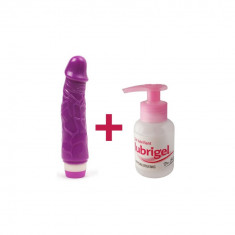 Vibrator + Lubrifiant Set PROMOTIONAL - Sex Shop Erotic24 foto