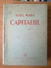 n7 Capitalul - Karl Marx (volumul 1) - lipsa pagini pana la pagina 13!!!!!!!!!! foto