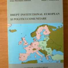 n7 Drept institutional european si politici comunitare - Irina Moroianu Z....