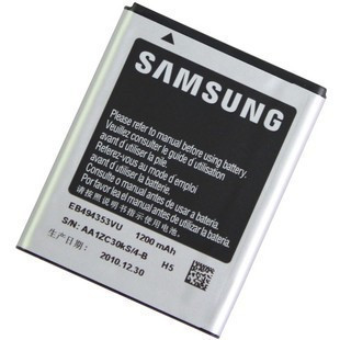 Acumulator SAMSUNG GT-S5570 Galaxy Mini |GT-i5510 Galaxy 551 EB494353VU swap foto