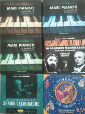 Lot 36 CD-uri Mari pianisti ai secolului XX, Sergiu Celibidache,Poveste de seara foto