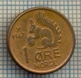 5840 MONEDA - NORVEGIA (NORGE) - 1 ORE - ANUL 1967 -starea care se vede