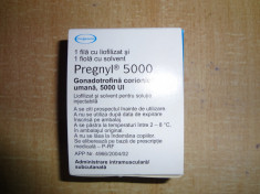 Pregnyl 5000 U.I HCG foto