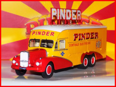 1951 - Macheta camion circ Pinder - BERNARD 28 (scara 1/43) DIREKT COLLECTIONS foto