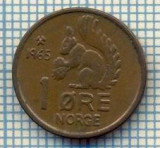 5804 MONEDA - NORVEGIA (NORGE) - 1 ORE - ANUL 1965 -starea care se vede