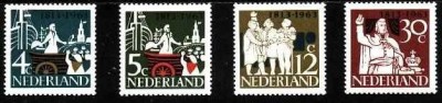 s3 Olanda 1963 - catnr.787-90 neuzat,perfecta stare foto