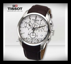 Ceas Tissot Couturier Alb barbatesc foto