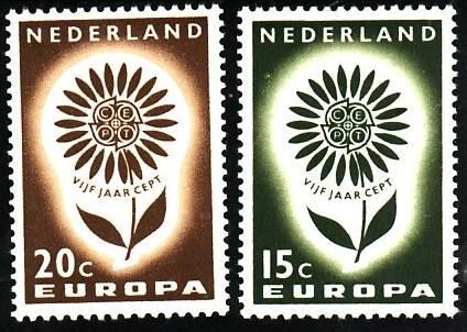 Olanda 1964 - catnr.801-2 neuzat,perfecta stare
