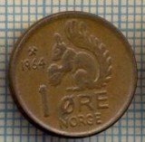 5810 MONEDA - NORVEGIA (NORGE) - 1 ORE - ANUL 1964 -starea care se vede