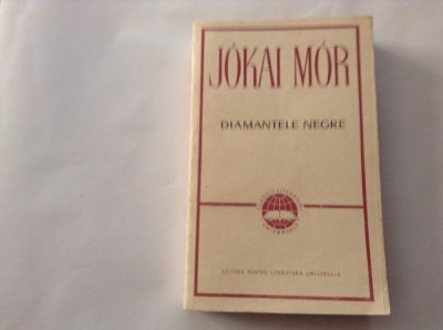 Jokai Mor - Diamantele negre ,RF7/4 foto