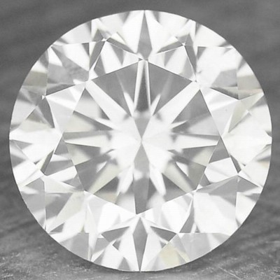 DIAMANT NATURAL ALB - 0,13ct. - 3,22 mm- certificat de autenticitate BRILIANT foto