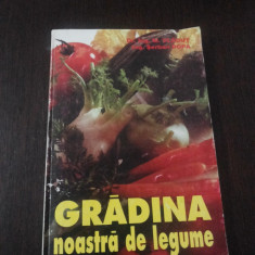 GRADINA NOASTRA DE LEGUME -- M. Vladut, Serban Popa -- 1997, 158 p.