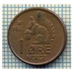 5824 MONEDA - NORVEGIA (NORGE) - 1 ORE - ANUL 1966 -starea care se vede