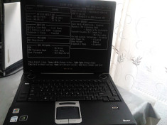 LAPTOP TOSHIBA TECRA S4 CORE2 DUO T7200,2GB DDR2 INCOMPLET PERFECT FUNCTIONAL foto