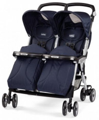 Carucior gemeni Aria Twin Eclipse Peg Perego foto