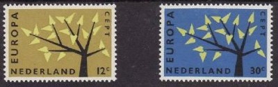 s3 Olanda 1962 - catnr.758-9 neuzat,perfecta stare foto