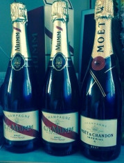 Sampanie Mumm, Sampanie Moet&amp;amp;Chandon - Originale foto