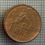 5801 MONEDA - NORVEGIA (NORGE) - 1 ORE - ANUL 1971 -starea care se vede