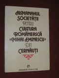 Almanahul Societatii Pentru Cultura Romaneasca Mihai Eminescu din Cernauti