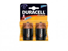 Baterie Duracell Plus model LR20 2 buc. Blister foto