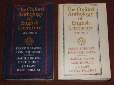 The Oxford Anthology of English Literature - Frank Kermode , John Hollander foto