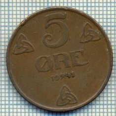 5912 MONEDA - NORVEGIA (NORGE) - 5 ORE - ANUL 1941 -starea care se vede