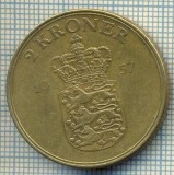 5951 MONEDA - DANEMARCA (DANMARK) - 2 KRONER - ANUL 1957 -starea care se vede